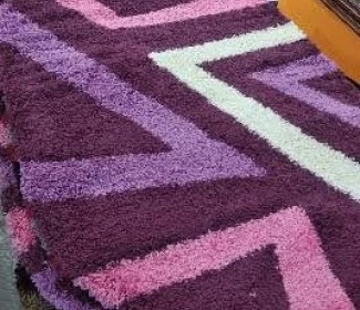 Килим SHAGGY 378 lilac