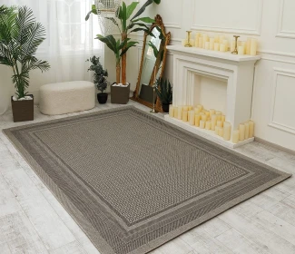 Безворсовий килим NATURA B3678A k.beige