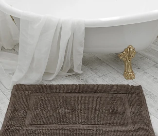  Килимок для ванної кімнати 16514 WOVEN RUG dk.grey