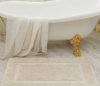  Килимок для ванної кімнати 16514 WOVEN RUG ecru