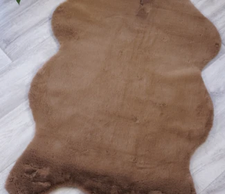 Шкіра штучний кролик ESTERA TPR brown