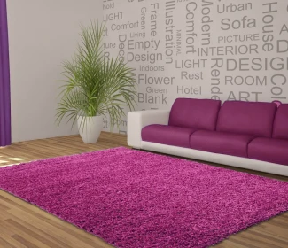 Килим SHAGGY LOCA PINK прямокутник