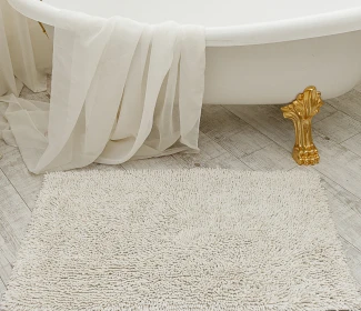  Килимок для ванної кімнати 81103 BATH MAT White/white