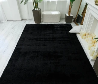 Килим PUFFY-4B P001A black