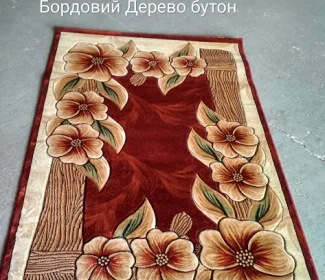 Килим Лілія Дерево-Бутон Теракот