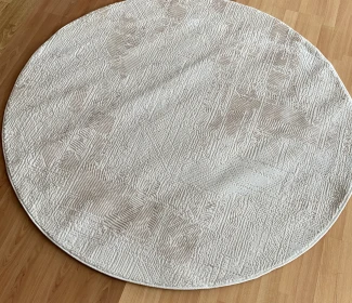 Килим HERA PP04A cream круг