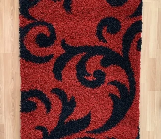 Килим SHAGGY LOCA RED 9161A 