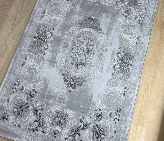 Килим Ezel D1245 dark gray