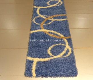 ДОРІЖКА SHAGGY GOLD 8018 Blue