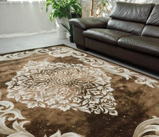 Килим VOGUE AA31A d.brown/d.beige