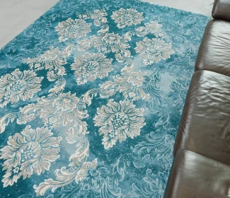 Килим VOGUE AG29A turkuaz/nile blue