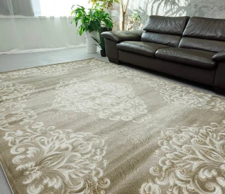 Килим VOGUE AG72A d.beige/l.beige