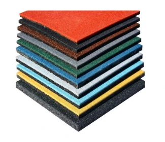 Плитка гумова ECO STANDARD 1000х1000 мм зелена, теракотова, сіра, коричнева, чорна (під замовлення)