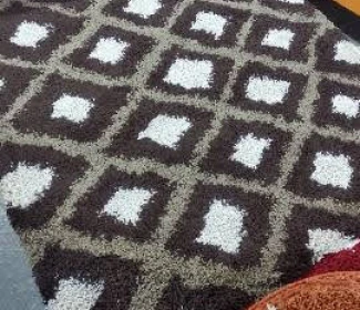 Килим SHAGGY 483 brown