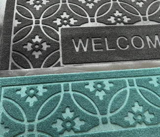 Килим до дверей  WELCOME 1C