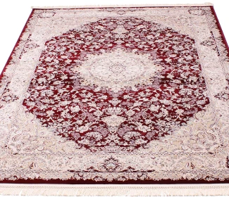 Килим ESFEHAN 7786A D.RED/IVORY