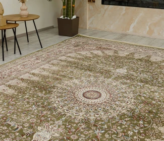 Килим ESFEHAN 4996A Green/Ivory