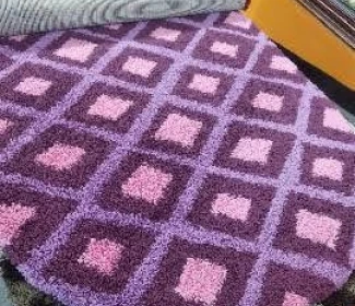 Килим SHAGGY 483 lilac
