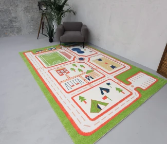Килим FULYA 8C44b green