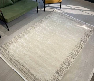 Сучасний килим Shine 0065A Cream/Grey