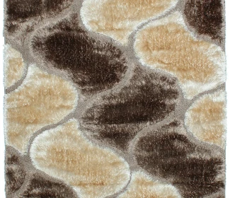 Ворсистий килим THERAPY 6663A P.Brown/P.Beige